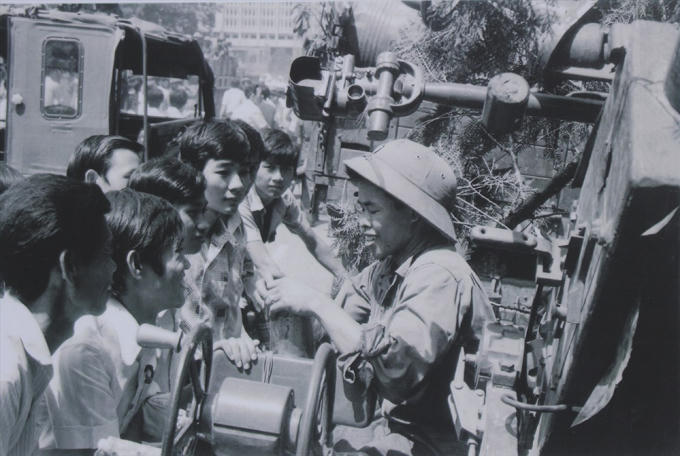 Các chiến sĩ hải quân kể chuyện chiến đấu cho sinh viên, thanh niên Sài Gòn ngày 30.4.1975.
