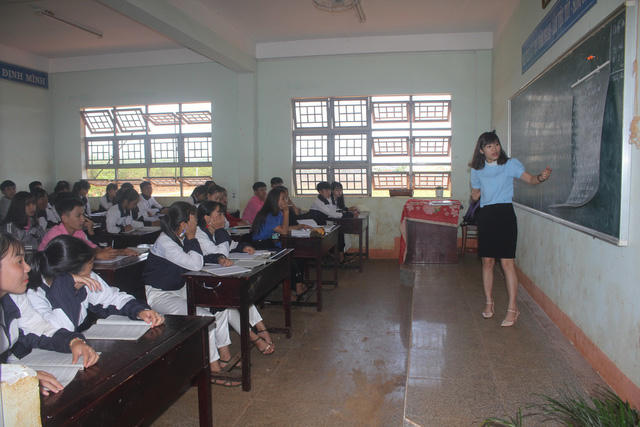 Các giáo viên đang thay đổi nhằm nâng cao chất lượng giáo dục vùng cao