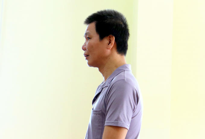 Bị cáo Lê Văn Tấn .