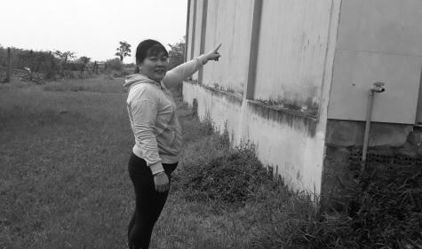 Căn nhà đã xây dựng hoàn chỉnh nay bị yêu cầu tháo dỡ.