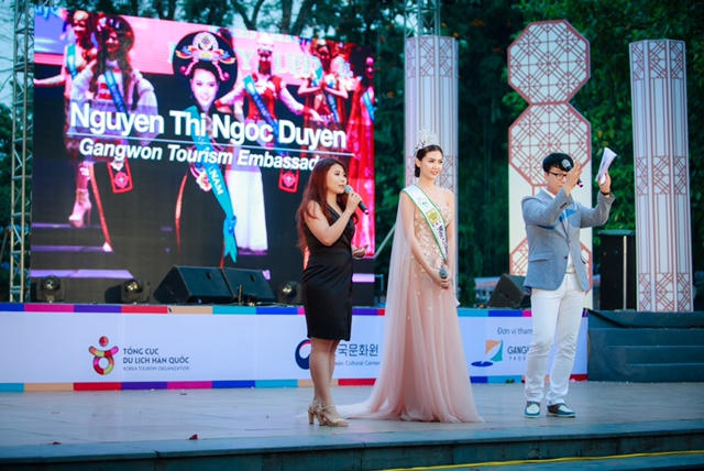 Ngọc Duy&ecirc;n được H&agrave;n Quốc bổ nhiệm l&agrave;m đại sứ quảng b&aacute; Olympic m&ugrave;a Đ&ocirc;ng 2018