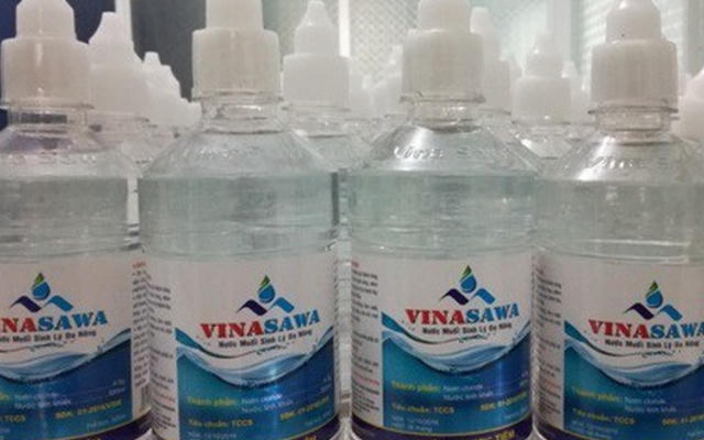Đình chỉ lưu hành, thu hồi sản phẩm nước muối của Vinamask