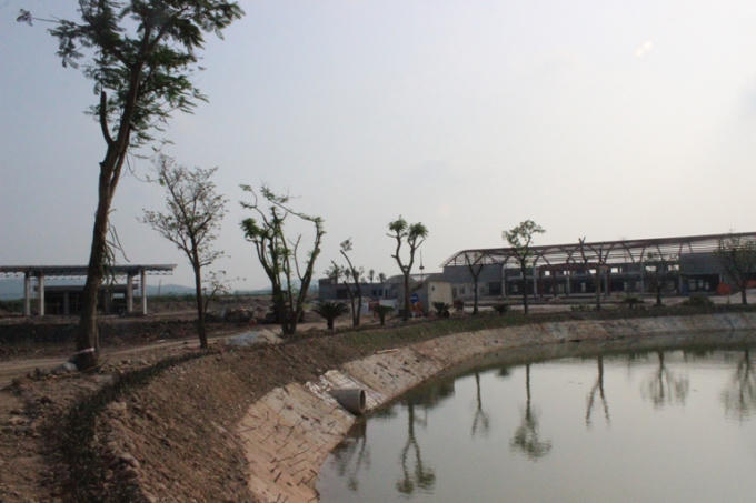 Các hạng mục thuộc tổng thể dự án đang được hoàn thiện.