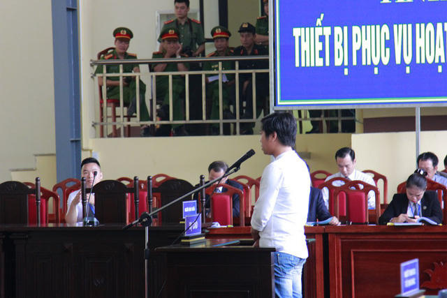 Bị cáo Phạm Quang Thành.