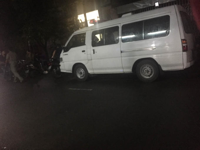 Hiện trường nơi xảy ra vụ việc.