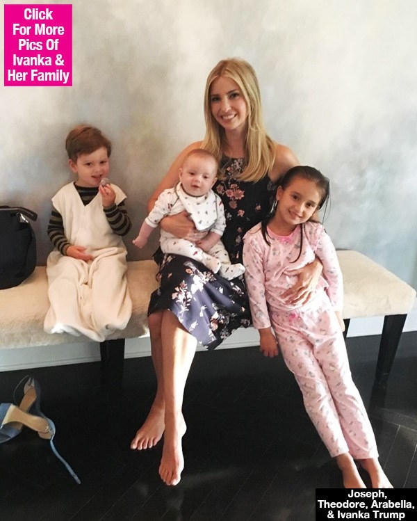 Hiện tại, Ivanka Trump đã là bà mẹ ba con. (Ảnh: Hollywoodlife)