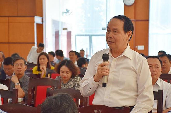 Nhiều đại biểu đóng góp ý kiến tại Hội nghị