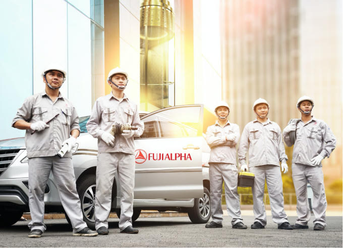 FUJIALPHA là công ty thang máy có dịch vụ bảo trì tốt nhất trên thị trường hiện nay