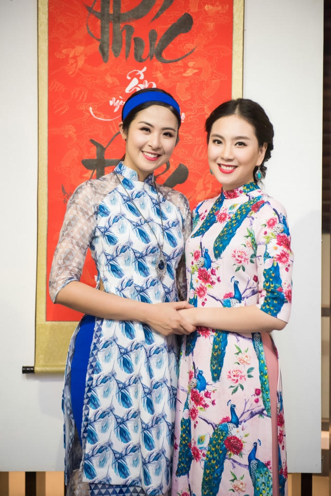 "Cô gái thời tiết" Mai Ngọc cũng  trở thành người mẫu trình diễn BST của Ngọc Hân