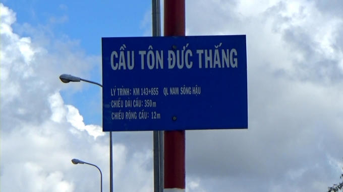 Cầu Tôn Đức Thắng nơi xảy ra vụ việc