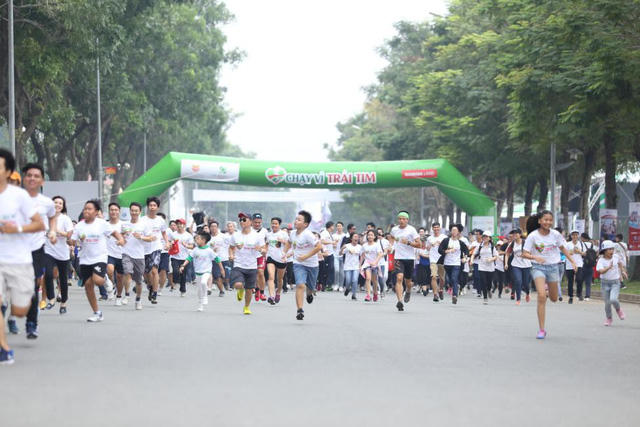 Năm nay, Chạy Vì Trái Tim sẽ bắt đầu vào ngày 16/12/2018.