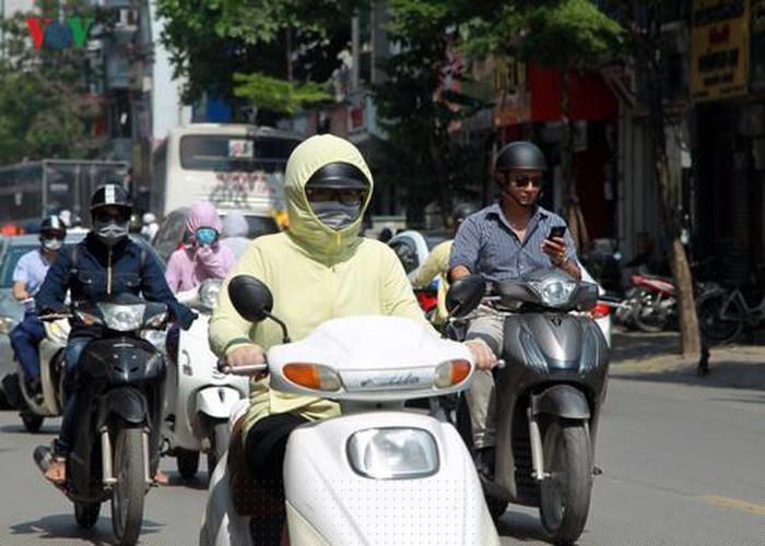 Miền Bắc và Trung Bộ tiếp tục nắng nóng.