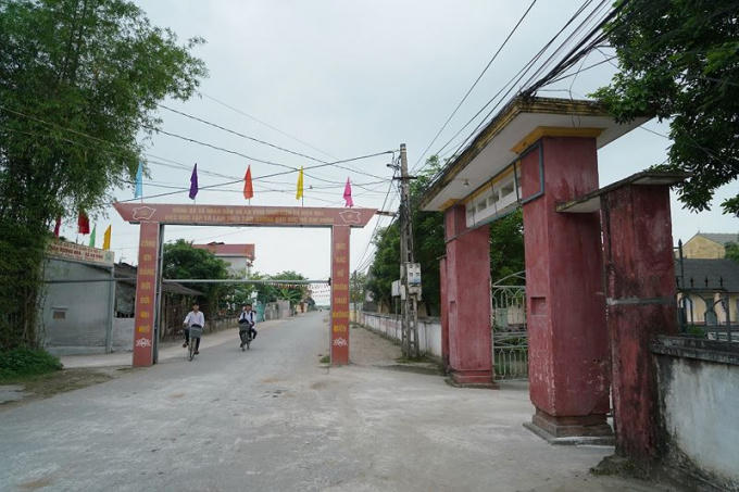 Những con đường nông thôn ở xã An Vinh thoáng, đẹp hơn để đón chào các Lễ hội trong năm 2019