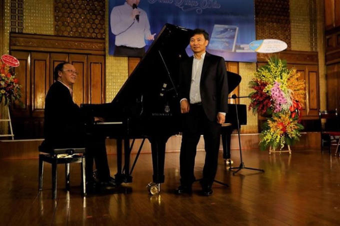 Nhà thơ Tạ Thăng Hùng.