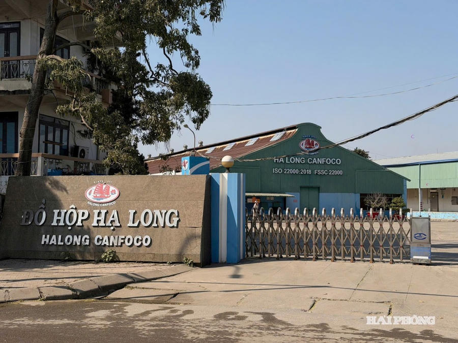 Trụ sở Công ty đồ hộp Hạ Long.