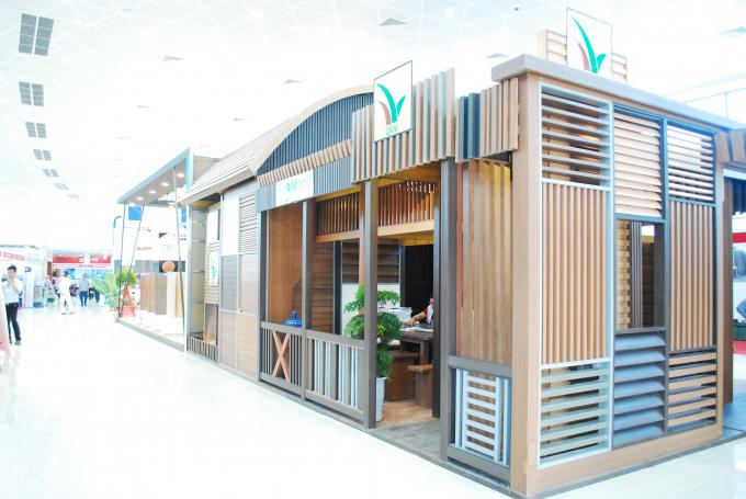 Hơn 1000 gian hàng từ 300 doanh nghiệp trong và ngoài nước có mặt tại sự kiện của ngành xây dựng