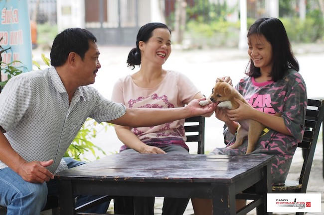 Đây là những bức ảnh ấn tượng thuộc chủ đề "Niềm vui chia sẻ".
