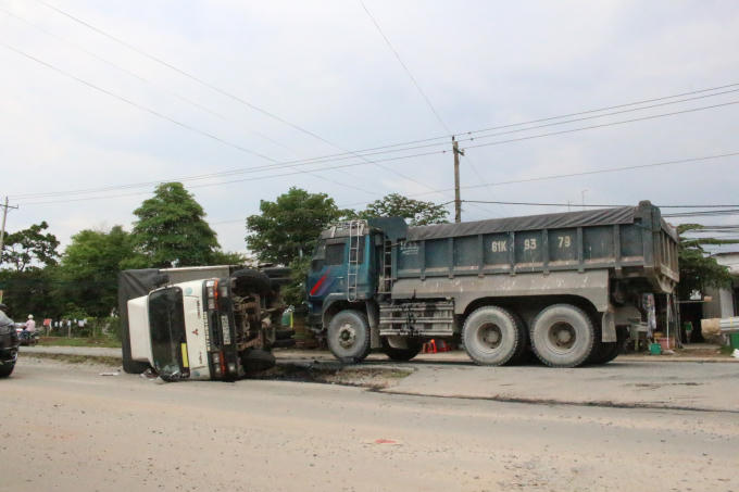 Hiện trường vụ tai nạn