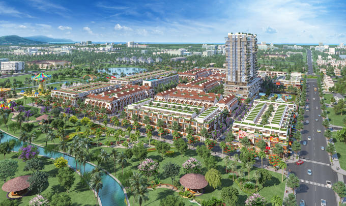 Tổng thể dự án Barya Citi, dự án do Công ty Bất động sản Danh Khôi làm chủ đầu tư.