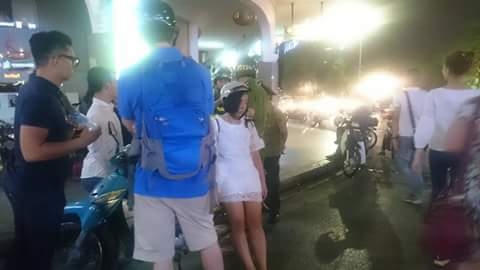 Sau một hồi khuyên giải cô gái đã không làm việc dại dột.