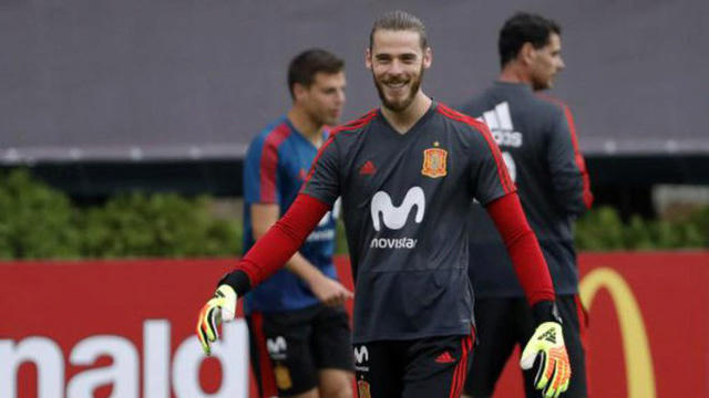 De Gea đã tự tin hơn trong những buổi tập vừa qua