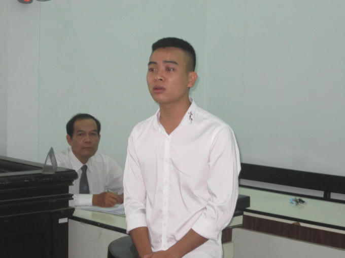 Bị cáo Võ Duy Cường trước vành móng ngựa.