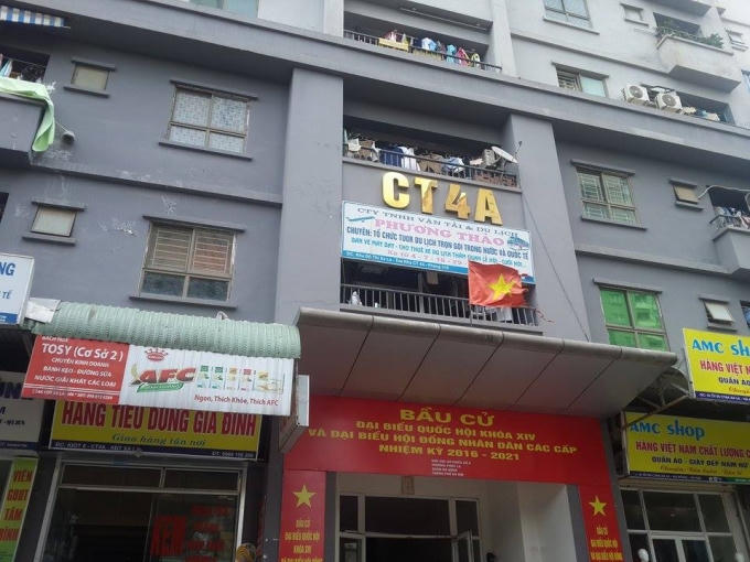 Tòa CT4A được phép xây dựng 33 tầng, tuy nhiên, chủ đầu tư đã tự ý xây lên 34 tầng.