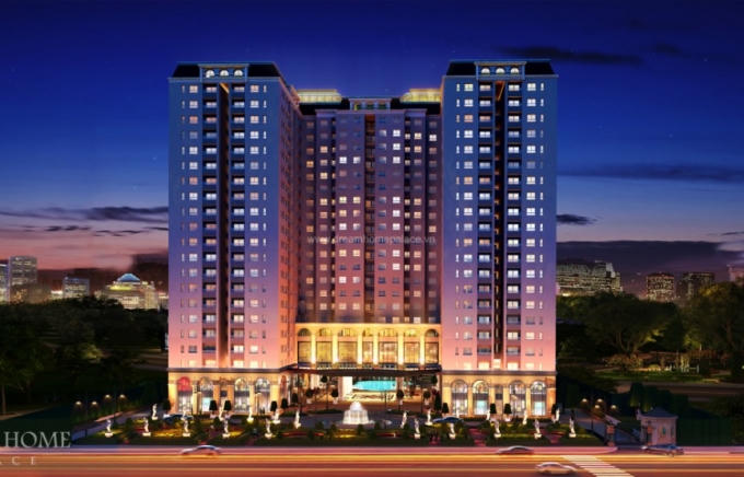 Phối cảnh dự &aacute;n khu căn hộ Dream Home Palace Quận 8.
