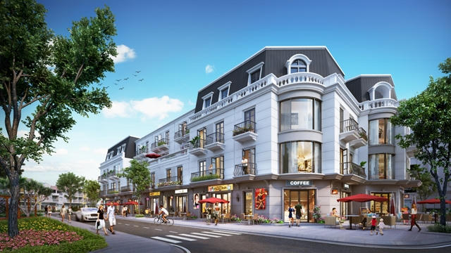 Vincom Shophouse Thái Nguyên có thiết kế sang trọng và bố trí mặt bằng hợp lý, phục vụ cả 2 công năng: sinh hoạt và kinh doanh