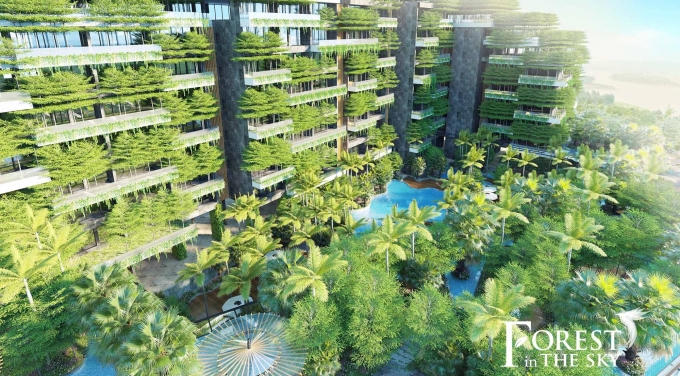 Không gian xanh luôn được chủ đầu tư quan tâm.