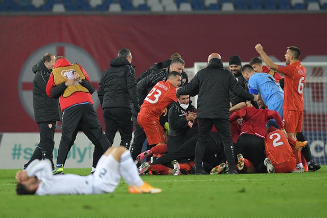 Đánh bại Gruzia, Macedonia giành tấm vé lịch sử dự Euro 2021