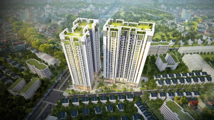 Phối cảnh dự án 176 Định Công.