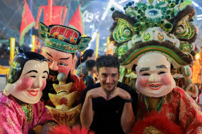 Ở Bangkok, Thái Lan cũng rộn ràng những sự kiện lễ hội chào đón Tết Nguyên đán 2026