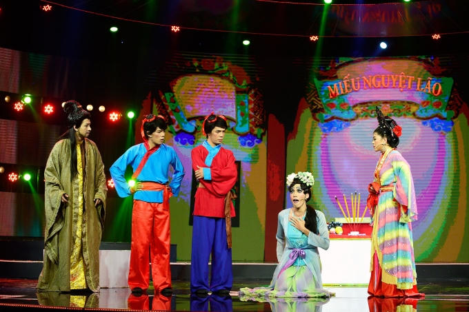 Nhận được 39.8 điểm trong đêm thi thứ 9, đội Xém Cười lần thứ hai đoạt giải thưởng 100 triệu đồng.