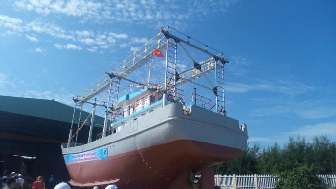 Tàu cá vỏ thép QNa 91697 TS.