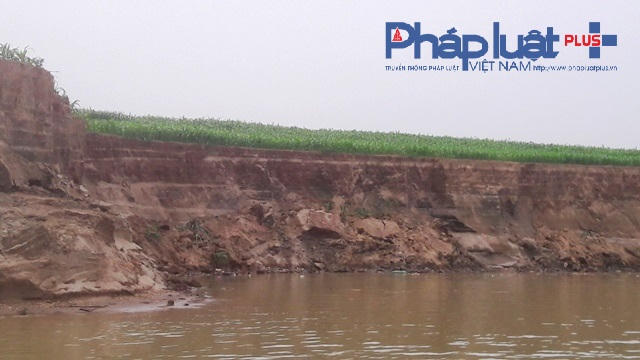 Nhiều doanh nghiệp khai thác trên sông Lô, không hợp tác với các cơ quan hức năng và chính quyền địa phương (ảnh ĐT).