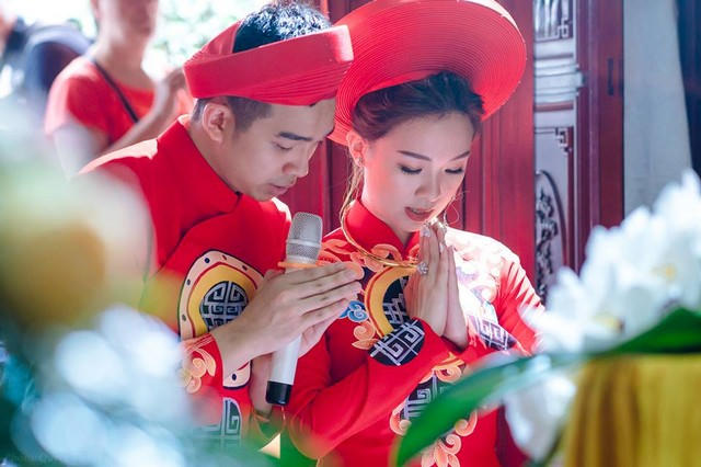 Lễ hằng thuận là nghi thức cưới đặc biệt được tổ chức trong không gian tín ngưỡng của Phật pháp.