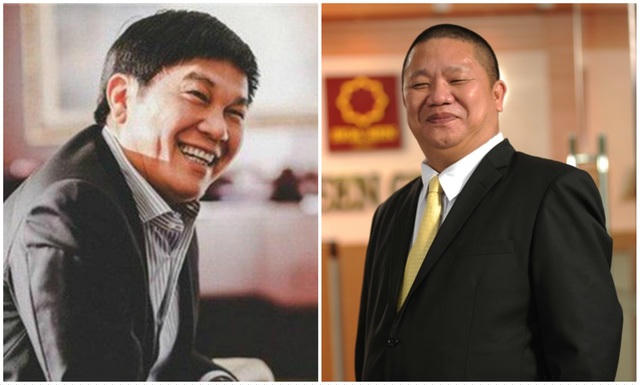 Ông Trần Đình Long - Chủ tịch Tập đoàn Hoà Phát và ông Lê Phước Vũ - Chủ tịch Tập đoàn Hoa Sen