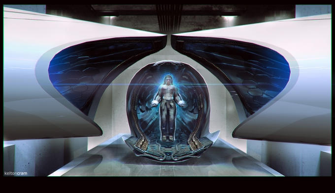 Thiết kế được phác thảo hoàn toàn bằng công nghệ 3D trước khi cho ra thiết kế cuối cùng.