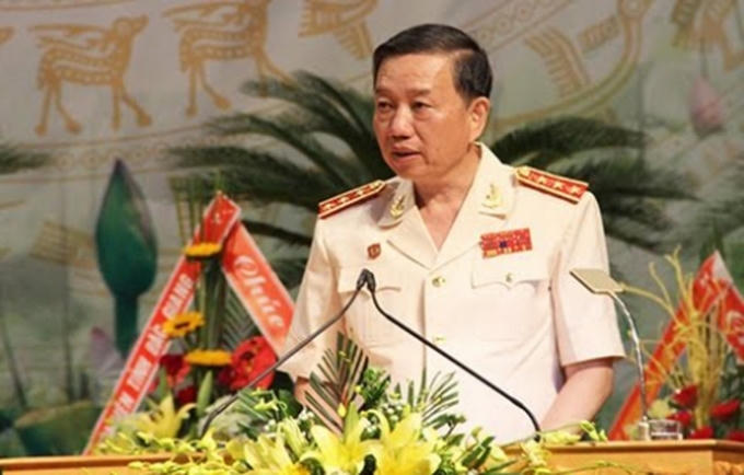 Thượng tướng Tô Lâm.