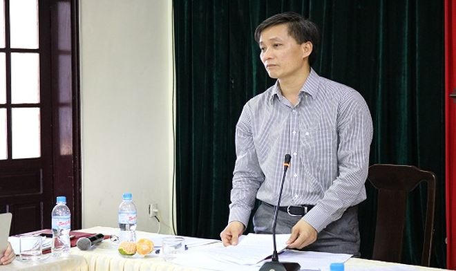 Thứ trưởng Nguyễn Khánh Ngọc phát biểu tại buổi làm việc
