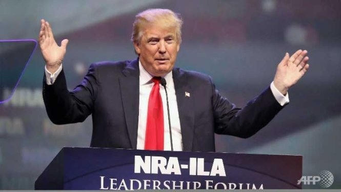 Ứng viên tổng thống Donald Trump. (Ảnh: AFP)