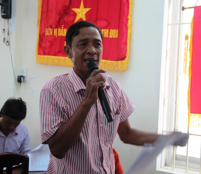 Ngư dân Trần Định Sơn, yêu cầu Công ty TNHH MTV Nam Triệu phải thay máy mới hoàn toàn.