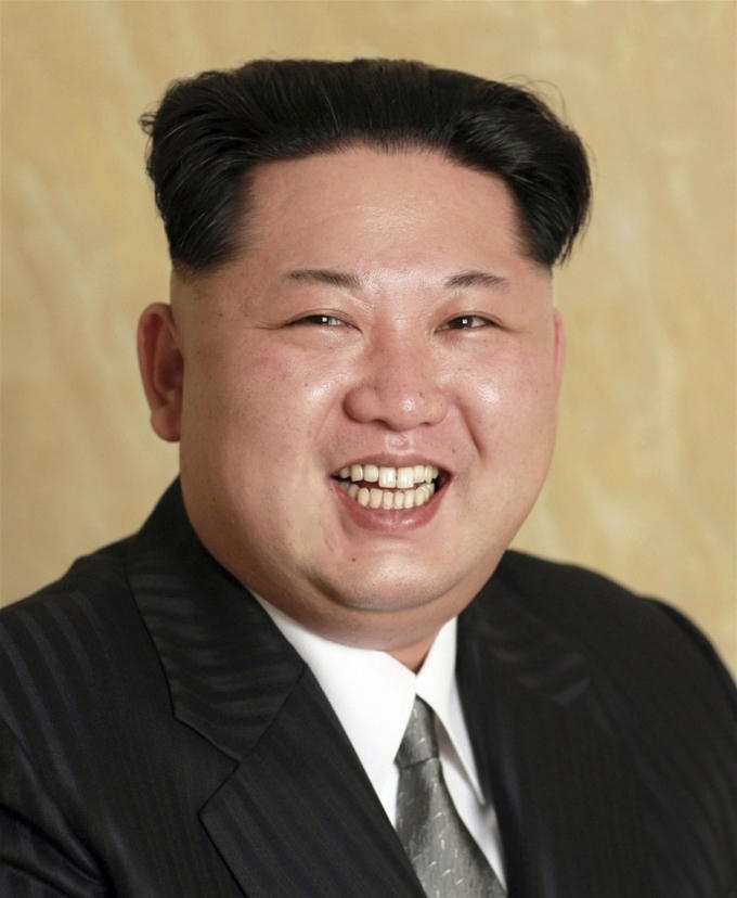 Bức ảnh chưa qua chỉnh sửa của Chủ tịch Kim Jong Un (Ảnh: KCNA).