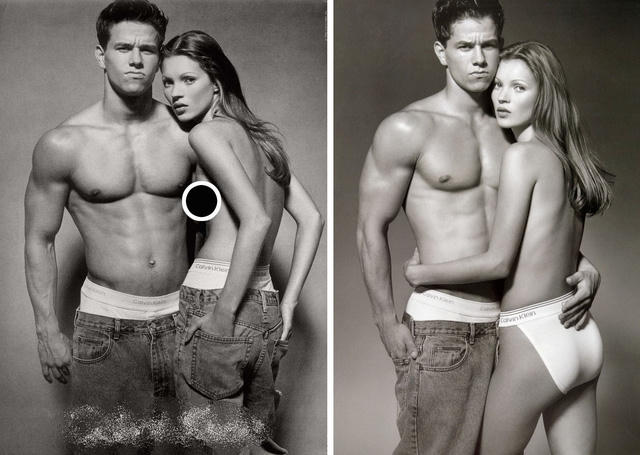 Siêu mẫu Kate Moss gợi nhớ bộ ảnh ngực trần gây tranh cãi