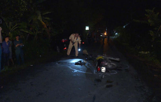 Hiện trường vụ tai nạn