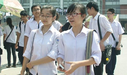 Với việc bỏ thi vào lớp 6 trường điểm, liệu rồi đây chất lượng trường chuyên Hà Nội - Amsterdam có bị ảnh hưởng? (Ảnh: Hồng Vĩnh)