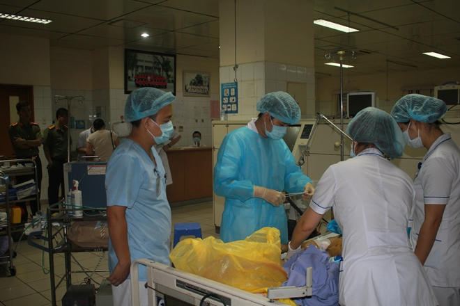 Bệnh nhân Nguyễn Thị Bích Nguyên đã tử vong lúc 2h40.