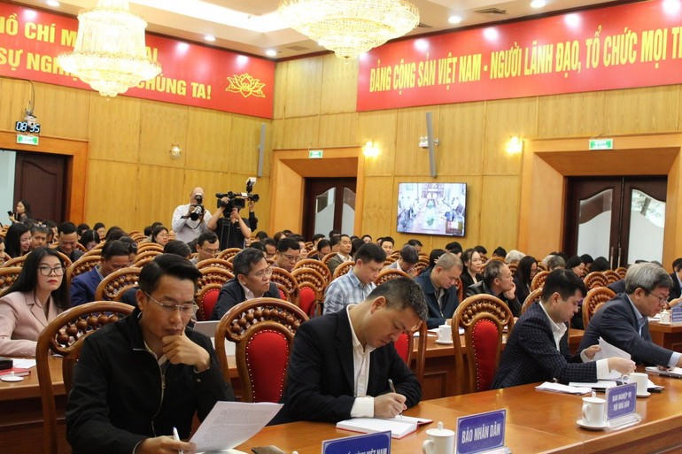 Các đại biểu tham dự hội nghị - Ảnh: VGP/Toàn Thắng.