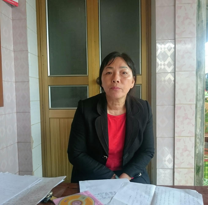 Bà Trần Thị Vượng.